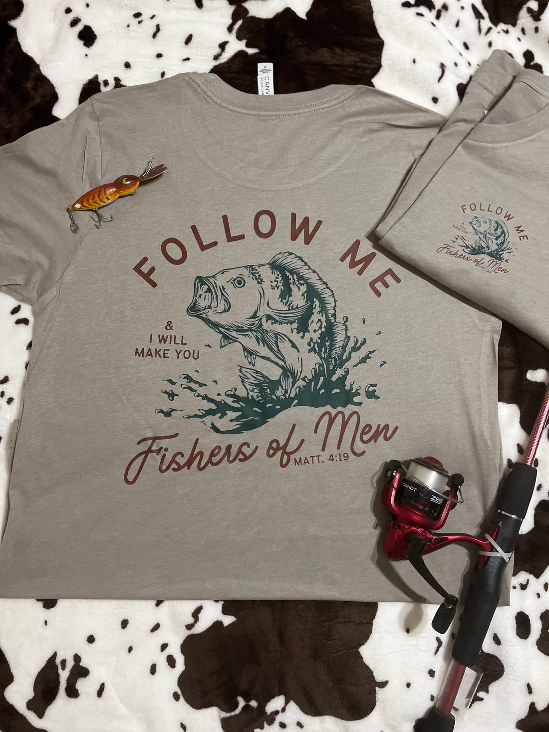 Follow Me and I Will Make You Fishers of Men Graphic Tee