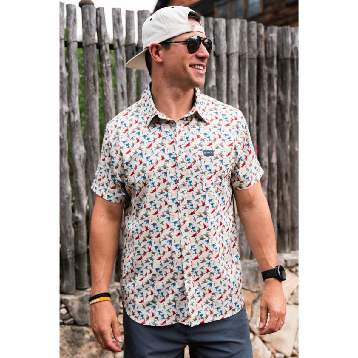 Burlebo Performance Button Up