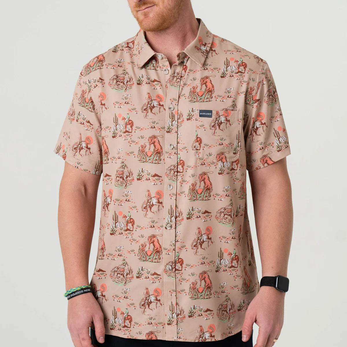 Burlebo Performance Button Up