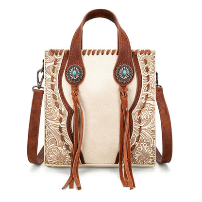 Trinity Ranch Concho Collection Mini Crossbody Tote