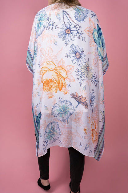 Styliné Parisian Garden Kimono