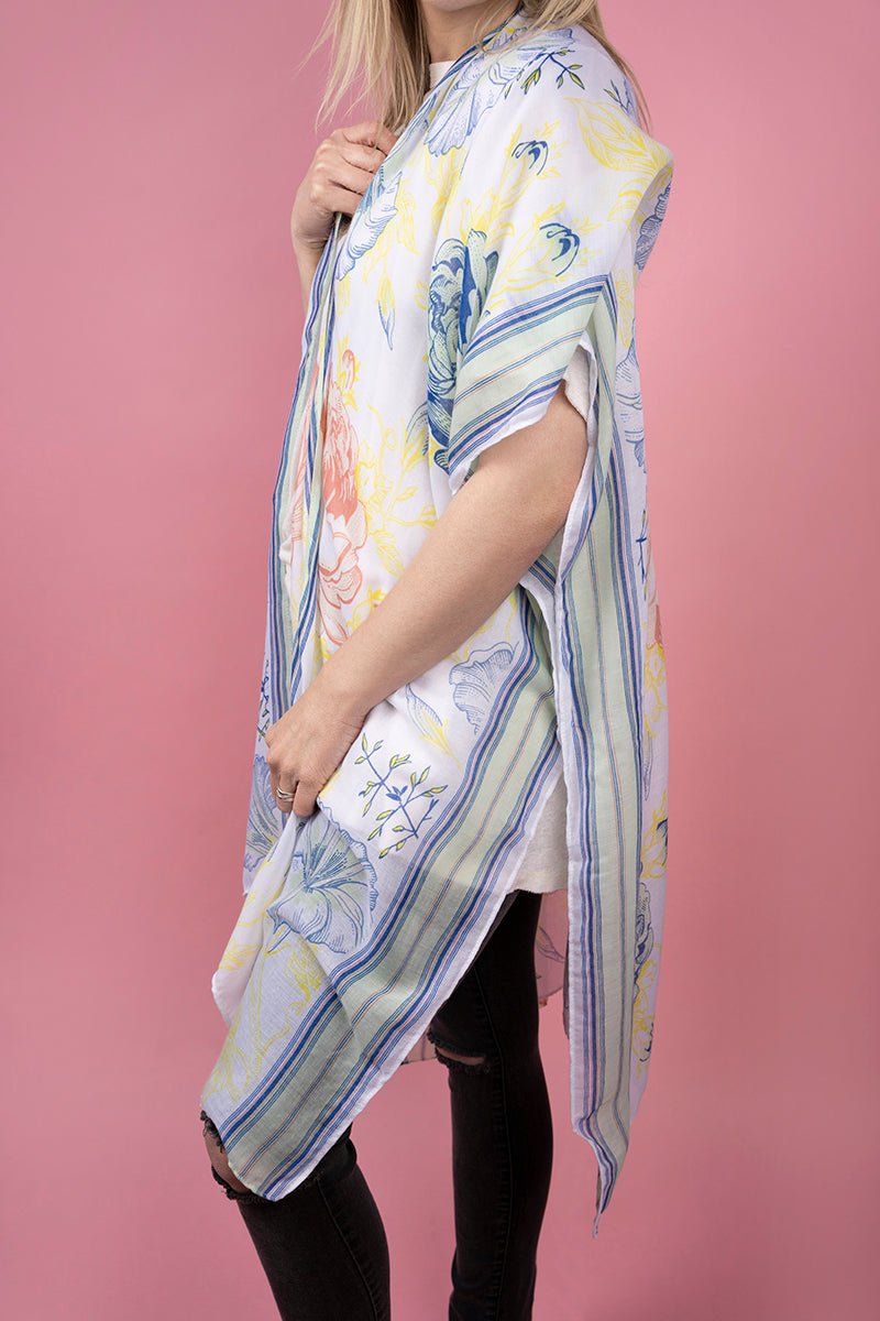 Styliné Parisian Garden Kimono