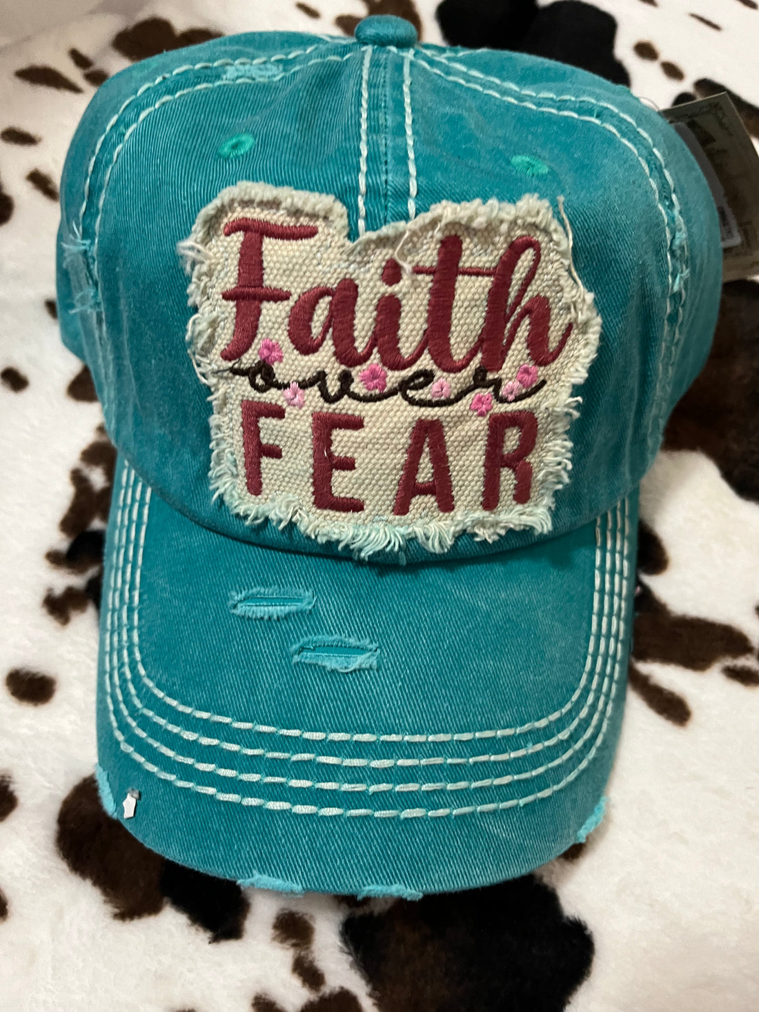 Faith Over Fear-Distressed Woman&