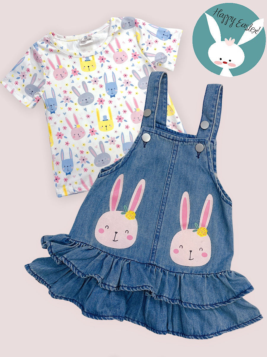 2 pc View-Easter Bunny 2 pc. Skirt Set