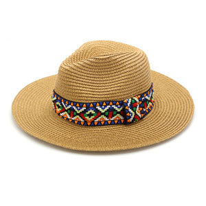 Aztec Band Panama Hat