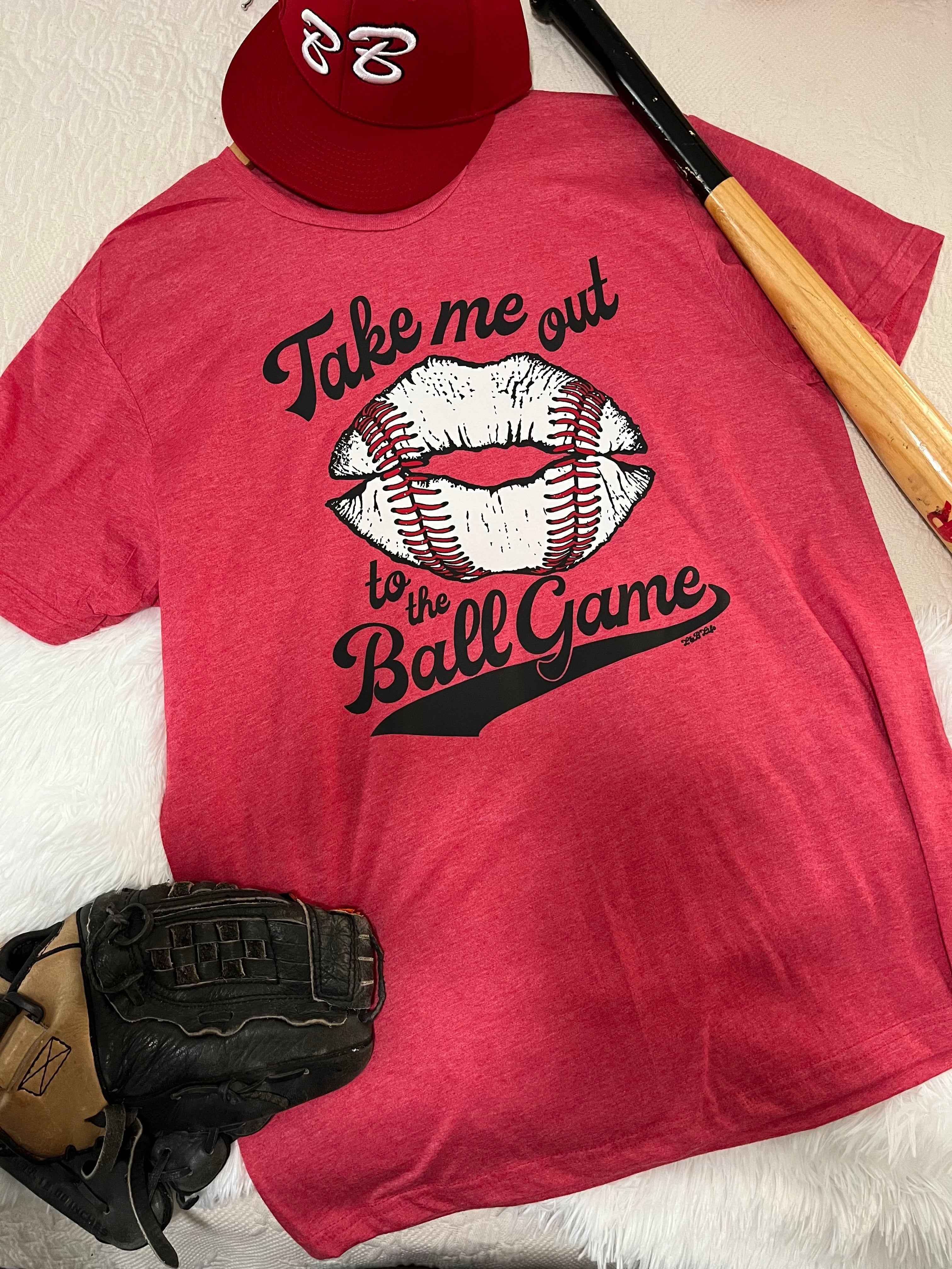 Top View- Take me out to the Ballgame Shirt