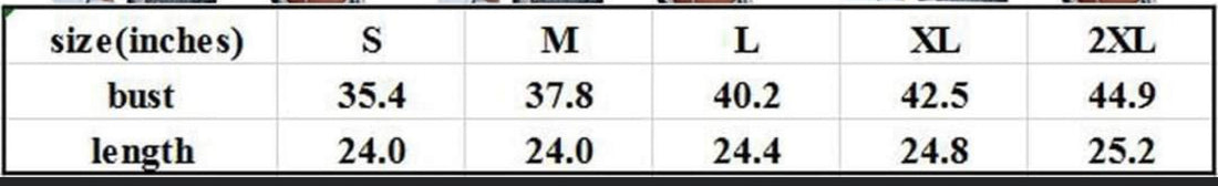 Size Chart-Woman&